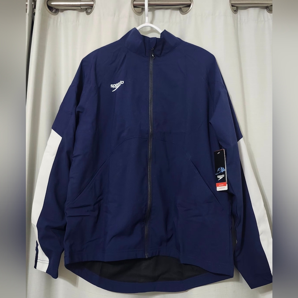 Speedo Mens Edge Warm Up Jacket Qty 1